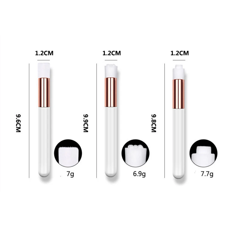 1 шт. щётка для чистки ресниц с эффектом чёрных точек |