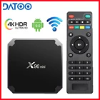 Лучший Iptv Box X96 mini Box Android 9,0 Smart Tv Box x96mini Amlogic S905W 1 ГБ 8 ГБ 2 Гб 16 Гб Smart ip tv Set Top Box