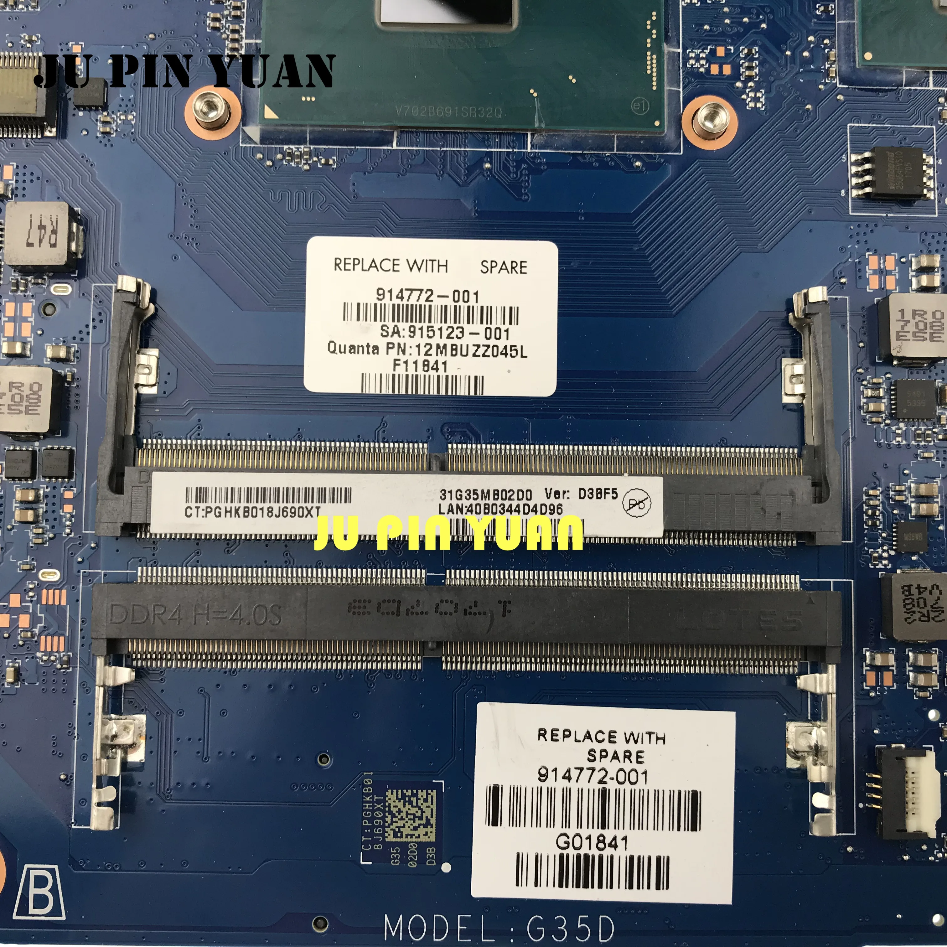 Preise Für HP 15-BC Laptop Motherboard Mit I7-7700HQ GTX1050 4GB 914772-601 914772-501 914772-001 DAG35DMBAD0 Vollständig Getestet