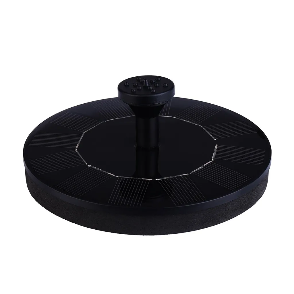 2 шт. фонтан на солнечных батареях плавающий воды для украшения сада птица ванна