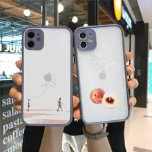 Call Me by Your Name Phone Case Matte Transparent for iPhone 7 8 11 12 s mini pro X XS XR MAX Plus cover funda