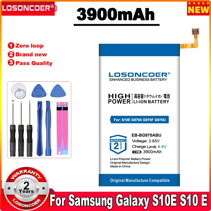LOSONCOER 3900 мА/ч EB BG970ABU батарея для Samsung Galaxy S10E S10 E SM G9700 G970F/DS G970F G970U