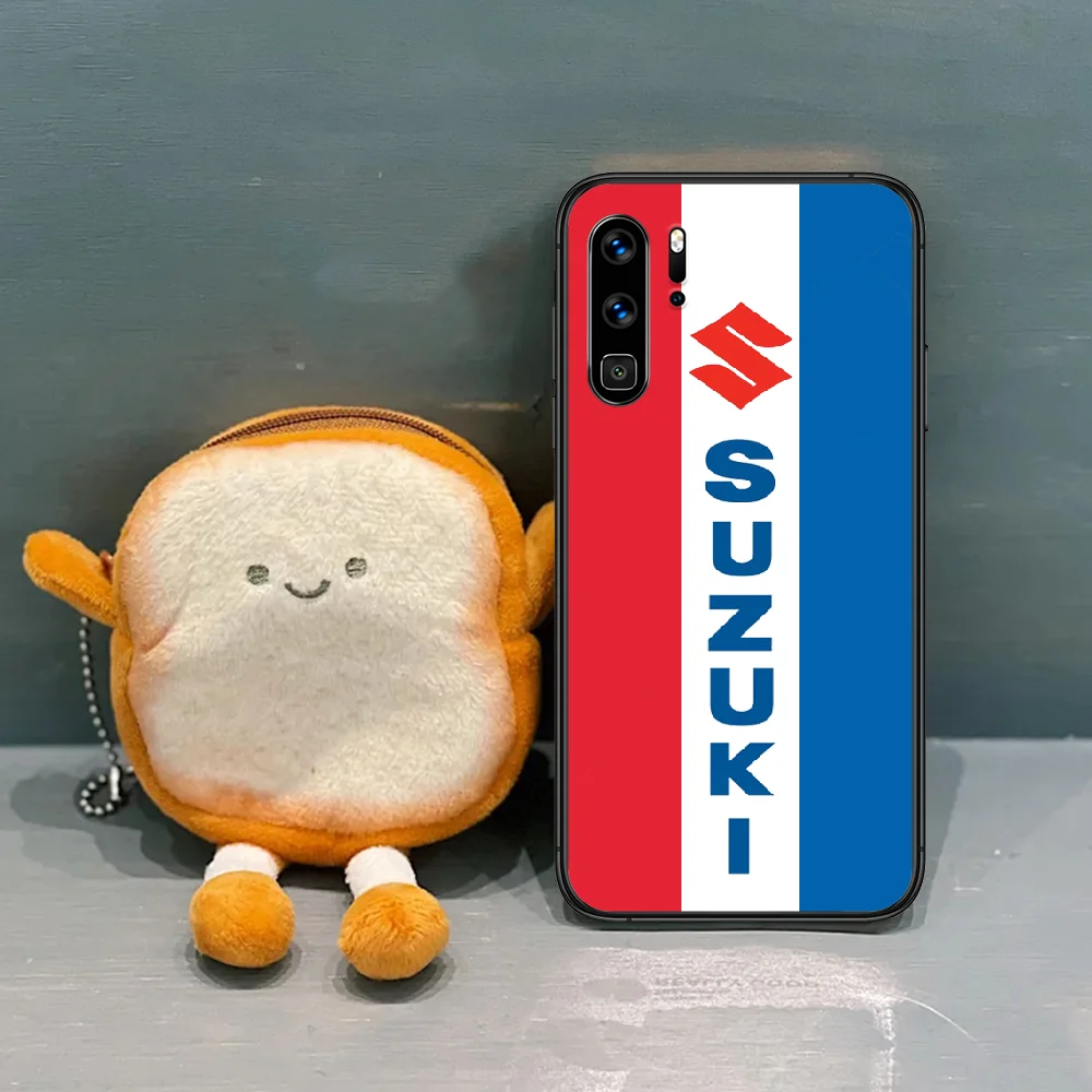 

SUZUKIES Car logo Phone Case For Huawei P Mate 10 20 30 40 Lite Pro smart 2019 nova 5t 8 black Waterproof Soft Back Trend Cell