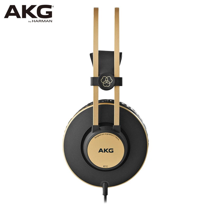 Оригинальная профессиональная гарнитура AKG K92 с головным креплением звуковая Hi-Fi