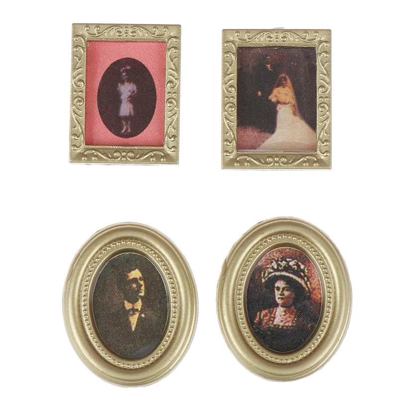 1 Набор 1:12 миниатюрный кукольный домик картина маслом Настенная декоративные