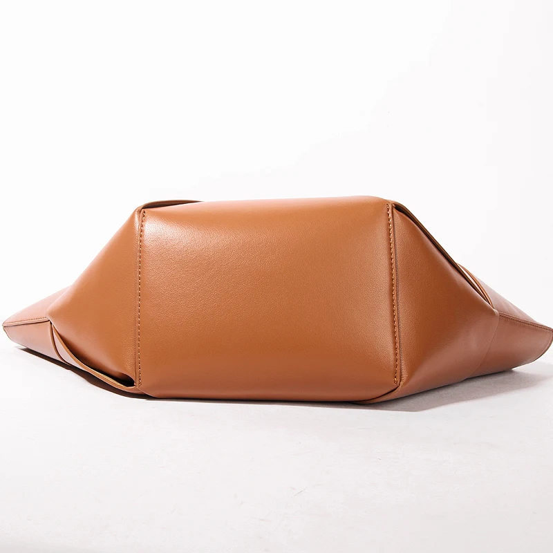 Шнурок большая корзина мягкая кожаная сумка роскошная дизайнерская женская