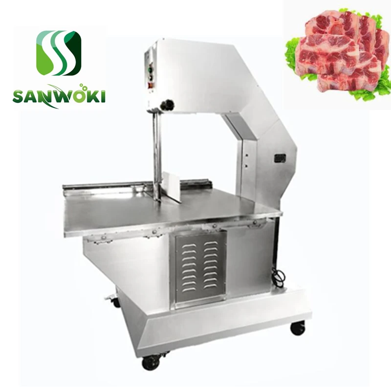 Большая Коммерческая Машина для распиловки кости ломтерезка ребрышек Мясорубка