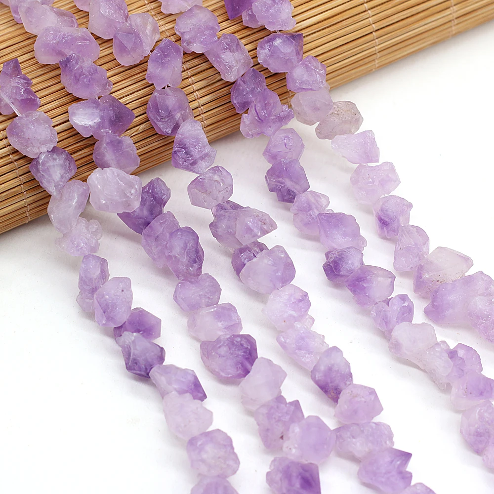 

2021Explosion Natural Semi-precious Stones Amethyst Unshaped Crushed Stone MakingDIY Necklace Bracelet Anklet Jewelry Gift Party