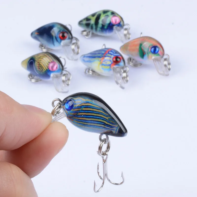 

1pcs 30mm 1.5g Fishing Lures New Crankbaits Fishing Sinking Wobbler For Pike/Trolling Rattling Baits Perch Artificial Lure