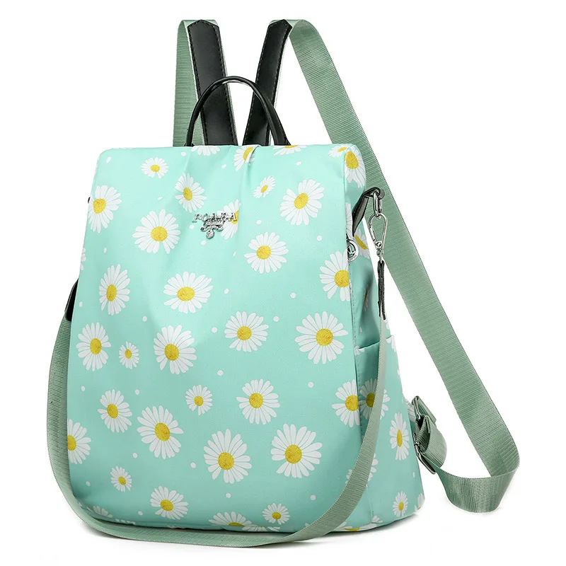 Модные сумки через плечо с цветочным принтом для женщин рюкзак новые