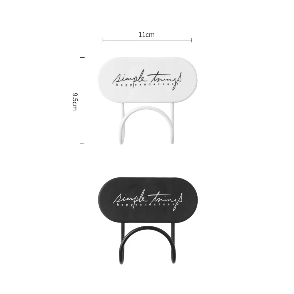 Traceless Door Nail Free Hook Clothes Hangers Wall Mounted Coat Bathroom Storage and Finishing | Дом и сад