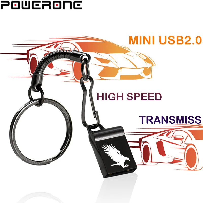

USB-флеш-накопитель POWERONE, 8/16/32/64/16 ГБ, водонепроницаемый, USB 2,0