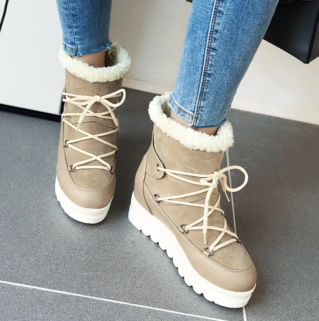 Женские зимние ботинки новые женские на снежную погоду Новинка зимы Для женщин