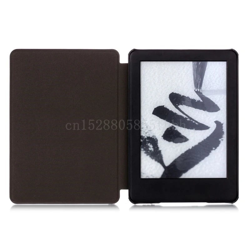 

Ultra-Thin E-book Case Magnetic PU Leather Flip Stand Protective Cover for Amazon New Kindle J9G29R 10th Generation 2019