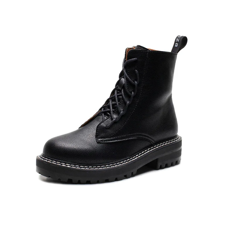 

Will Boots Woman England Short Boots 2019 Single All-match Boots Handsome Boots