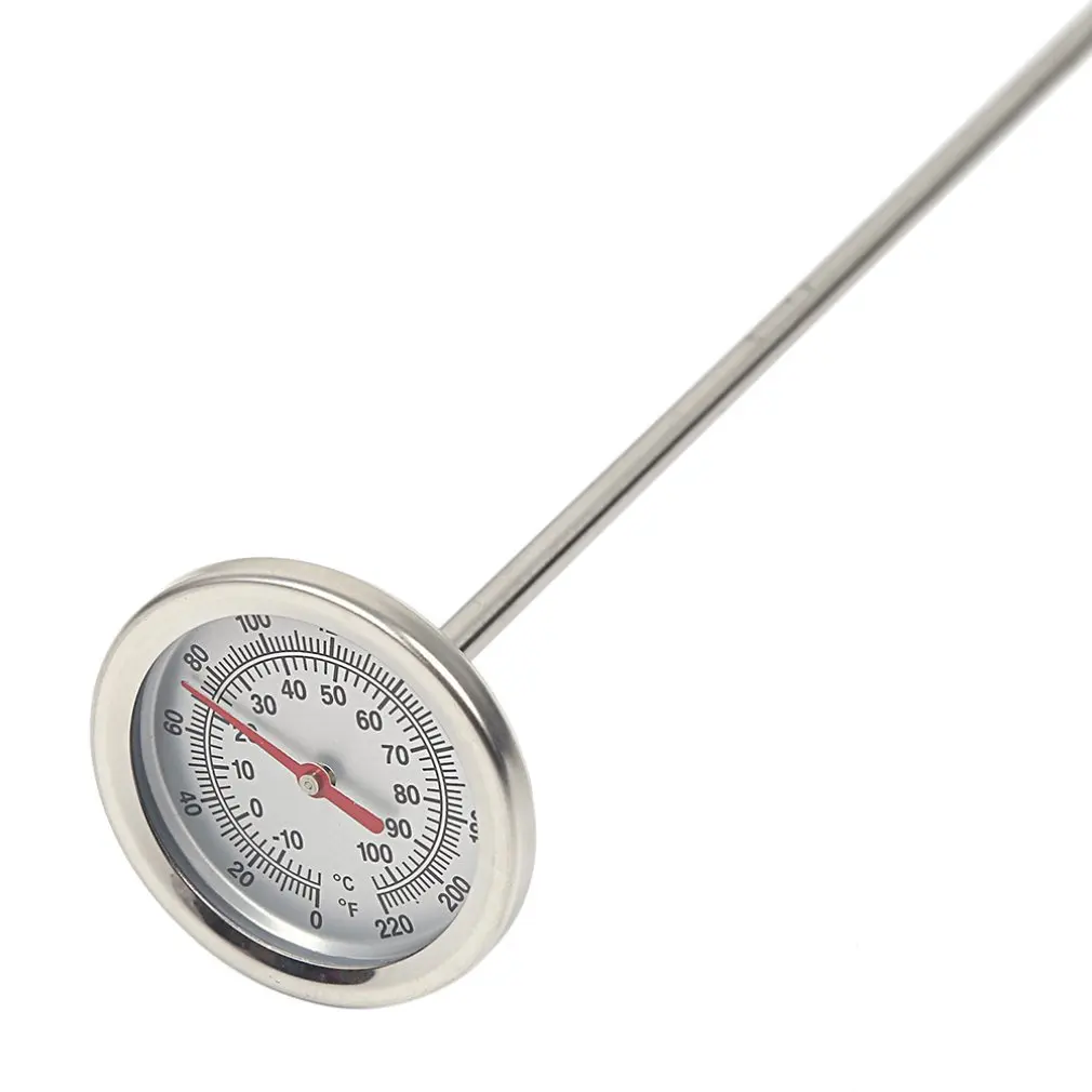 

Environment Friendly Soil Thermometer Food Grade Stainless Steel Compost Temperature Measurement Outdoor