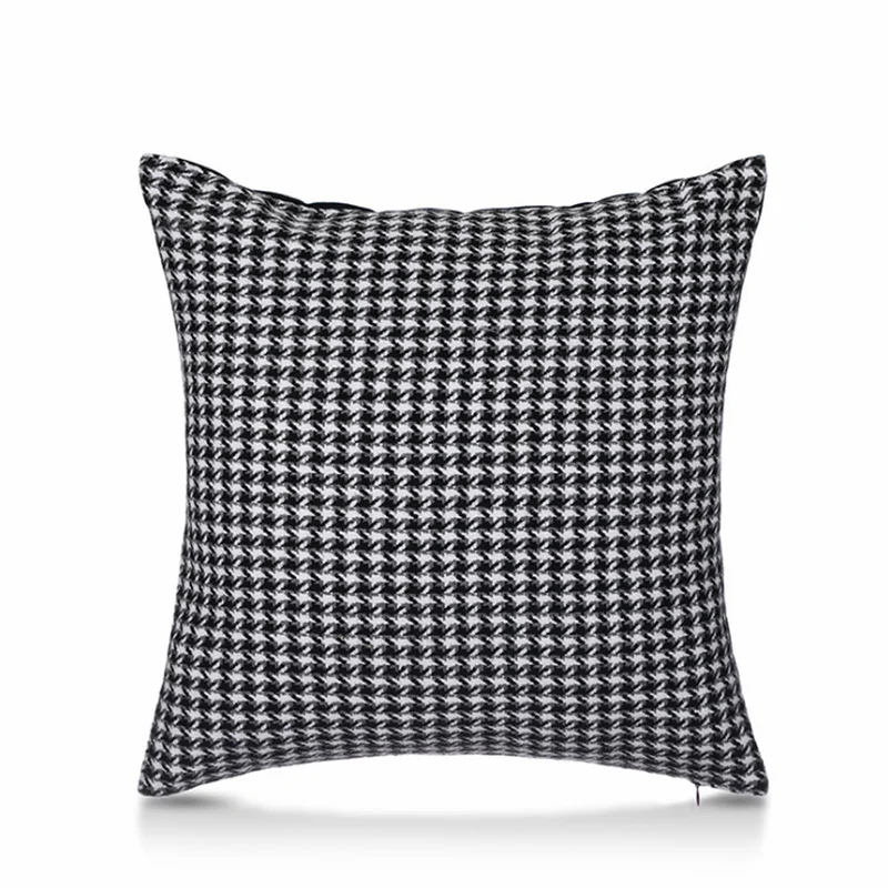 Modern PU Stitching Cushion Cover Patchwork Soft Comfortable Pillow Sofa Car Home Decorative Pillowcase 45x45cm/30x50cm | Дом и сад