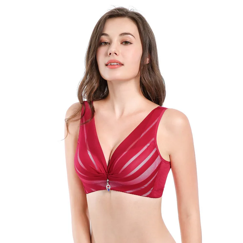 

Сексуальный пуш-ап спортивный бюстгальтер для девочек переходного возраста от Для женщин тонкий дышащий бюстгальтер с низким вырезом на сп...