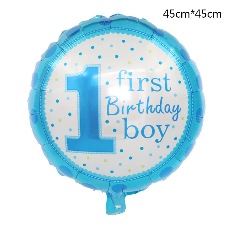От 1 года для первого дня рождения девочек и мальчиков воздушные шары детей
