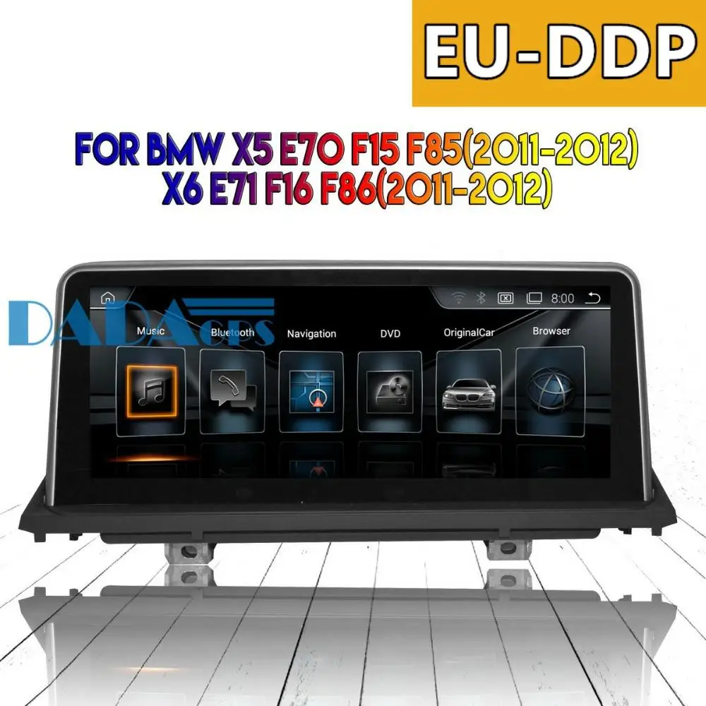 

10.25'' Android Car Radio GPS Headunit Stereo For BMW X5 E70 F15 F85 2011-2017 X6 E71 F16 F86 2011-2017 Car Stereo CD DVD Player