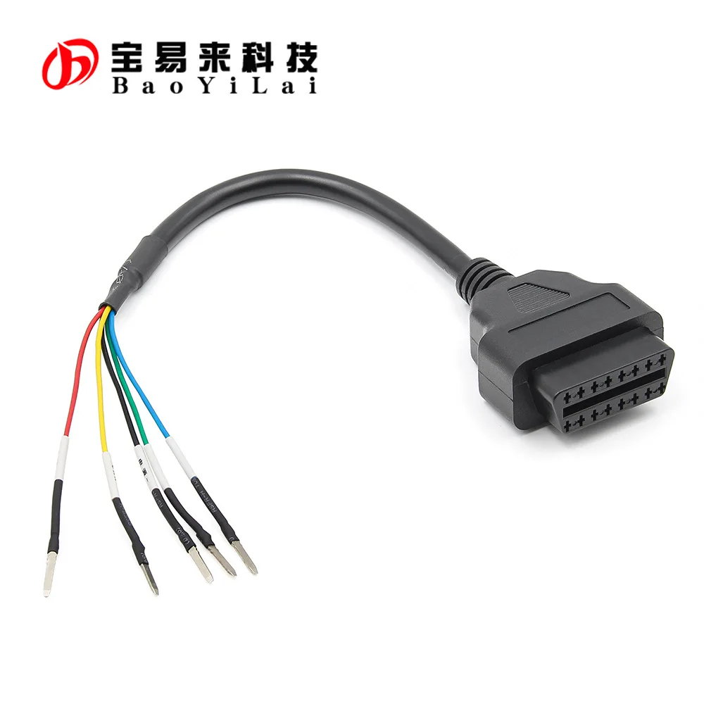16-контактный разъем OBD для диагностики перемычек k + can |