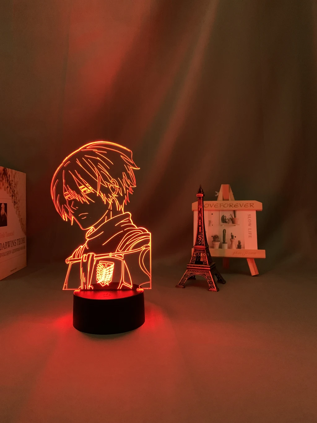 Аниме лампа для косплея по аниме атака на Титанов (4 Микаса фигурка Акермана