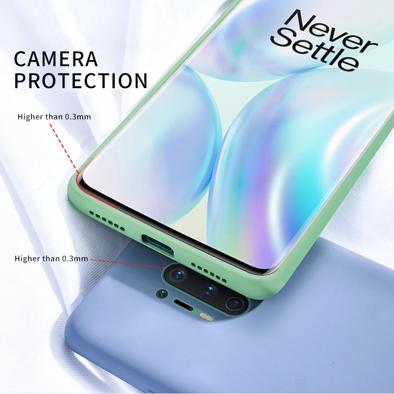 For OnePlus 10R 8T 9R ACE Liquid Silicone Lanyard Case For OnePlus 8 9 Pro With Neck Strap Crossbody Necklace Soft Cover