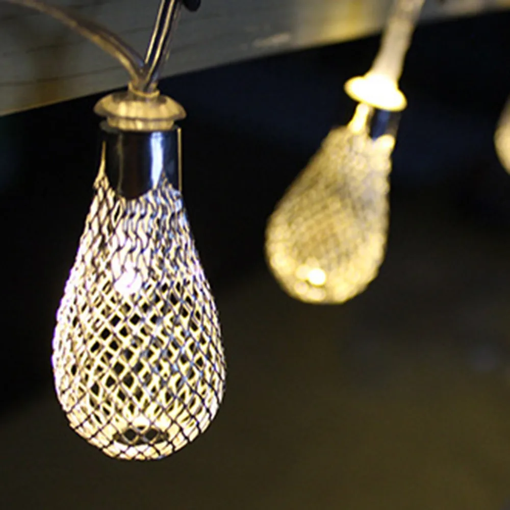 Iron Diamond Night Light The New Drop Battery String Children Bedroom Christmas Lamp Decoration | Дом и сад