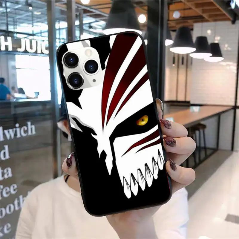 

Bleach Anime Kurosaki Ichigo Phone Case for iPhone 11 12 pro XS MAX 8 7 6 6S Plus X 2020 XR Mini