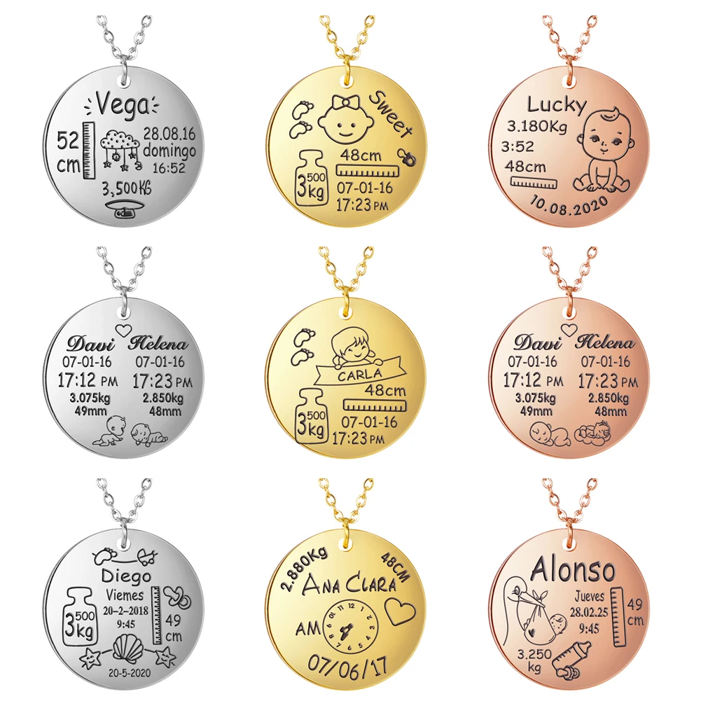 Подарочные ювелирные изделия из нержавеющей стали для женщин родителей мамы