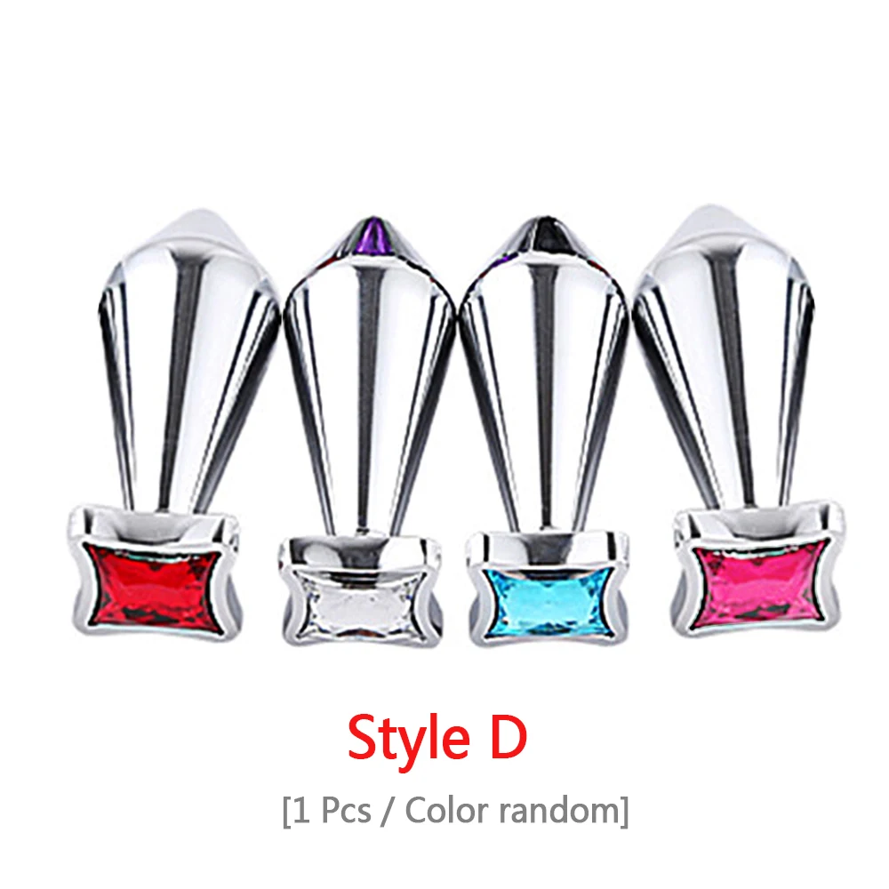 Новинка коническая металлическая Анальная пробка в форме игральной карты