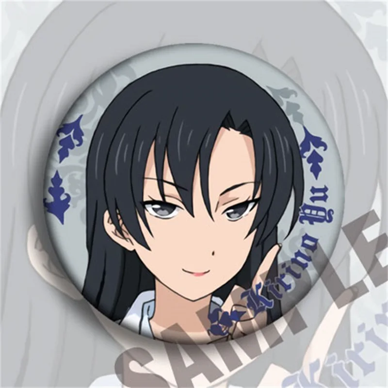 Аниме возвратите лорда дьявола Maou sama Retry Sama Aku Yuuchi Kuuchi Косплей бедж сбор значок для