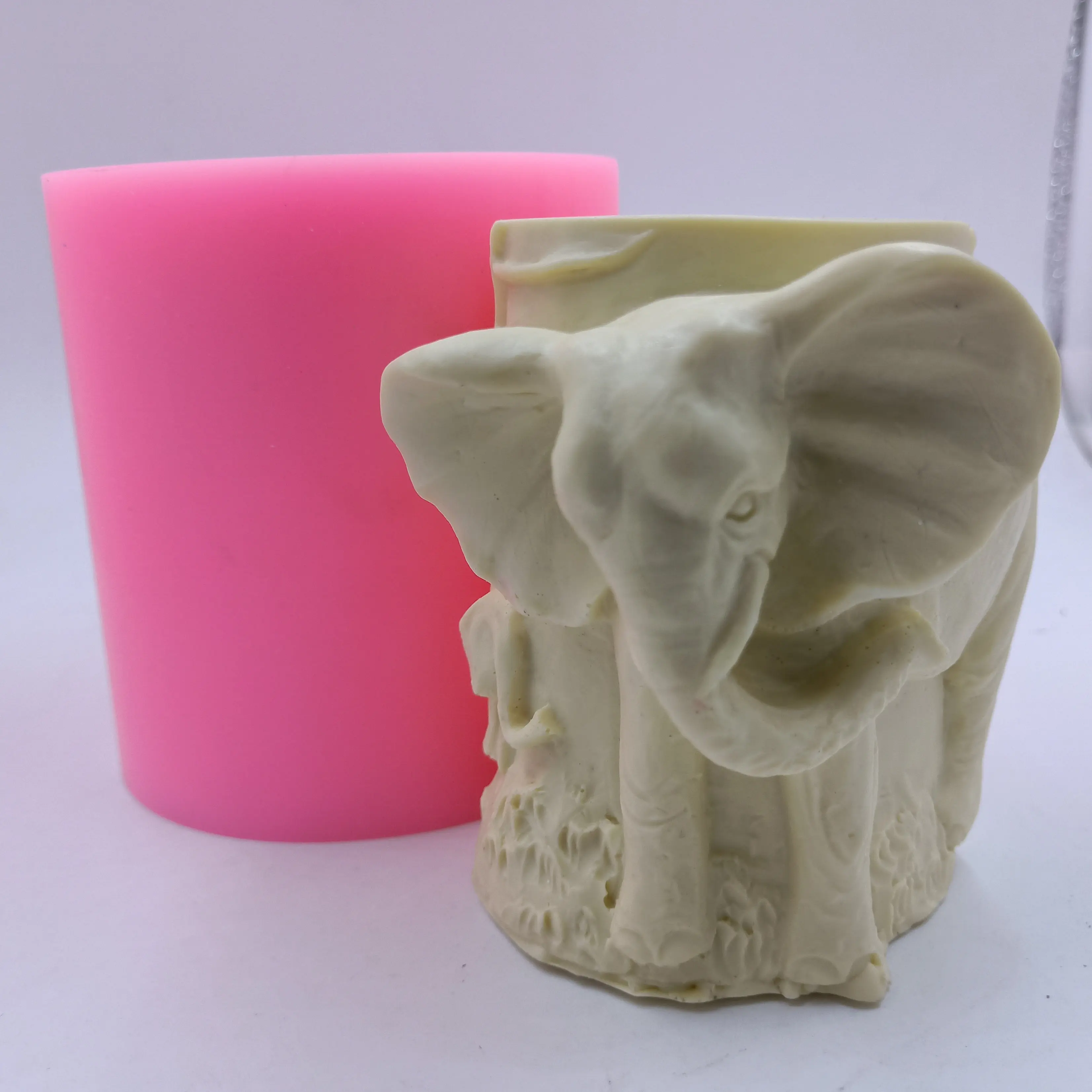 Creative Silicone Candle Molds Animal Design Forms Concrete Plaster | Дом и сад