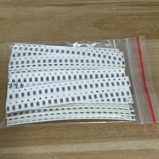 1206 SMD комплект резисторов в ассортименте 1Ohm-1M Ohm 1% 33ValuesX 20 шт = 660 набор образцов |