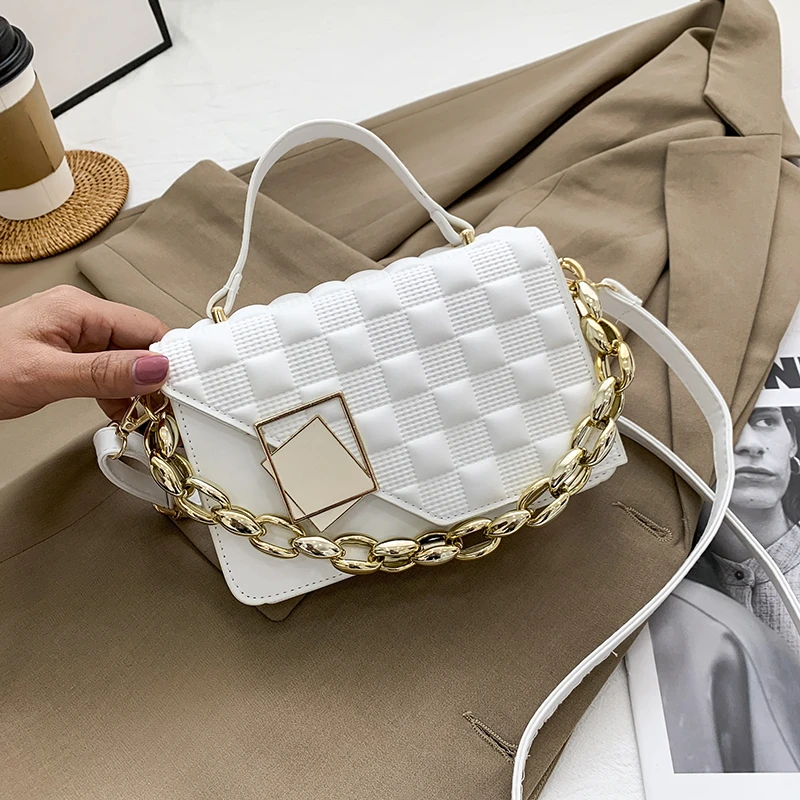 

Chain Brand Women's Bags Luxury Messenger Bags 2021 New Designer Shoulder Crossbody Bags Quality Female Famous Handbags