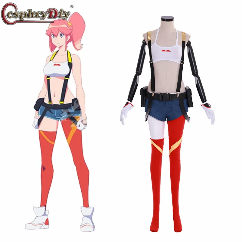 Косплей Сделай сам Аниме промо Айна дебетовый костюм мужская униформа брюки