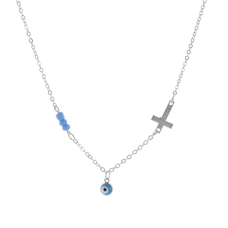 Модные ювелирные изделия бусы подвески в виде креста для женщин новинка 2020