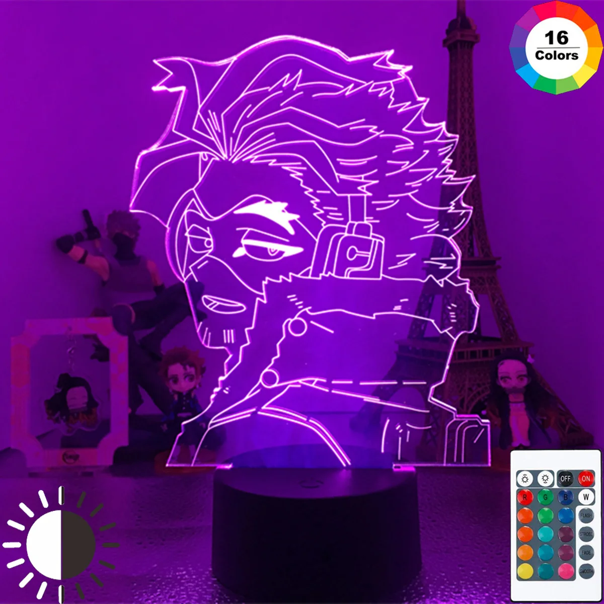 

Аниме 3d лампа Hawks My Hero Академия для подарка, игрушка для спальни, Декор, подарок на день рождения, манга, гаджет, моя геройская академия, Keigo ...