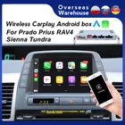 Беспроводной модуль Carplay для Toyota Prado, Prius, RAV4, Sienna, Tundra, Android, автомобильный модуль, зеркальная навигация