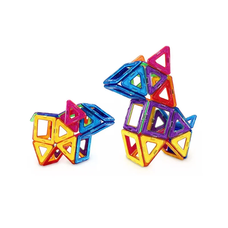 60 шт. стандартный 3d конструктор с магнитом комплект строительных моделей