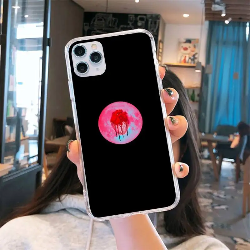 

Chris Brown Rap Hot singer Phone Case Transparent for iPhone 6 7 8 11 12 s mini pro X XS XR MAX Plus se cover funda shell