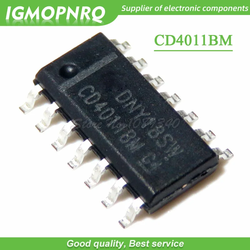20 шт. CD4011BM CD4011B CD4011 SOP 14 интегральная схема IC1 Новый оригинал|integrated circuit| |
