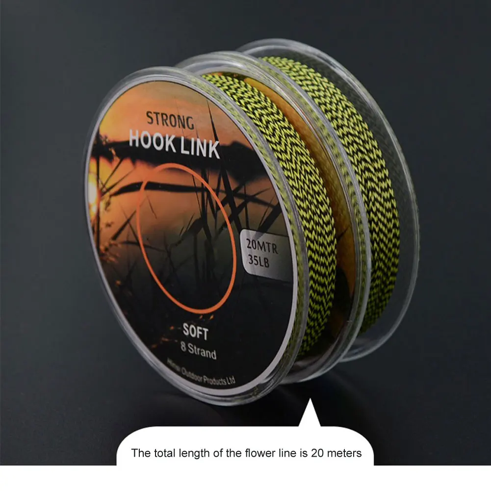 Плетеная рыболовная леска быстро Тонущая полиэтиленовая 65 футов | Спорт и