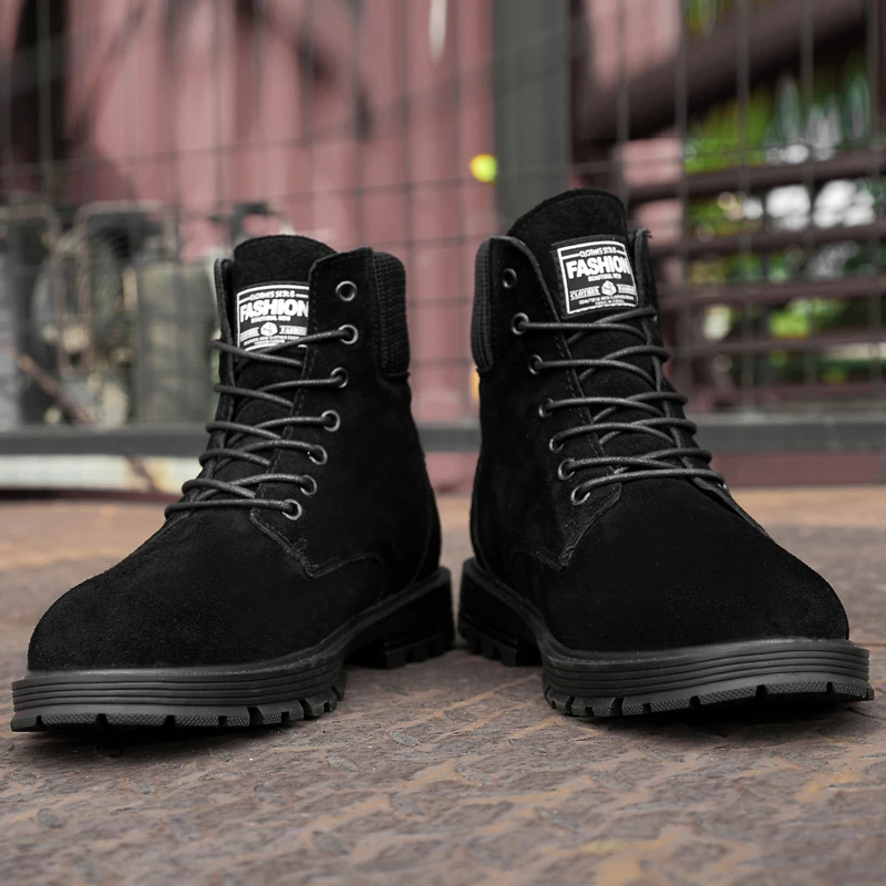 Мужские кожаные ботинки Martin Повседневная Военная Тактическая обувь