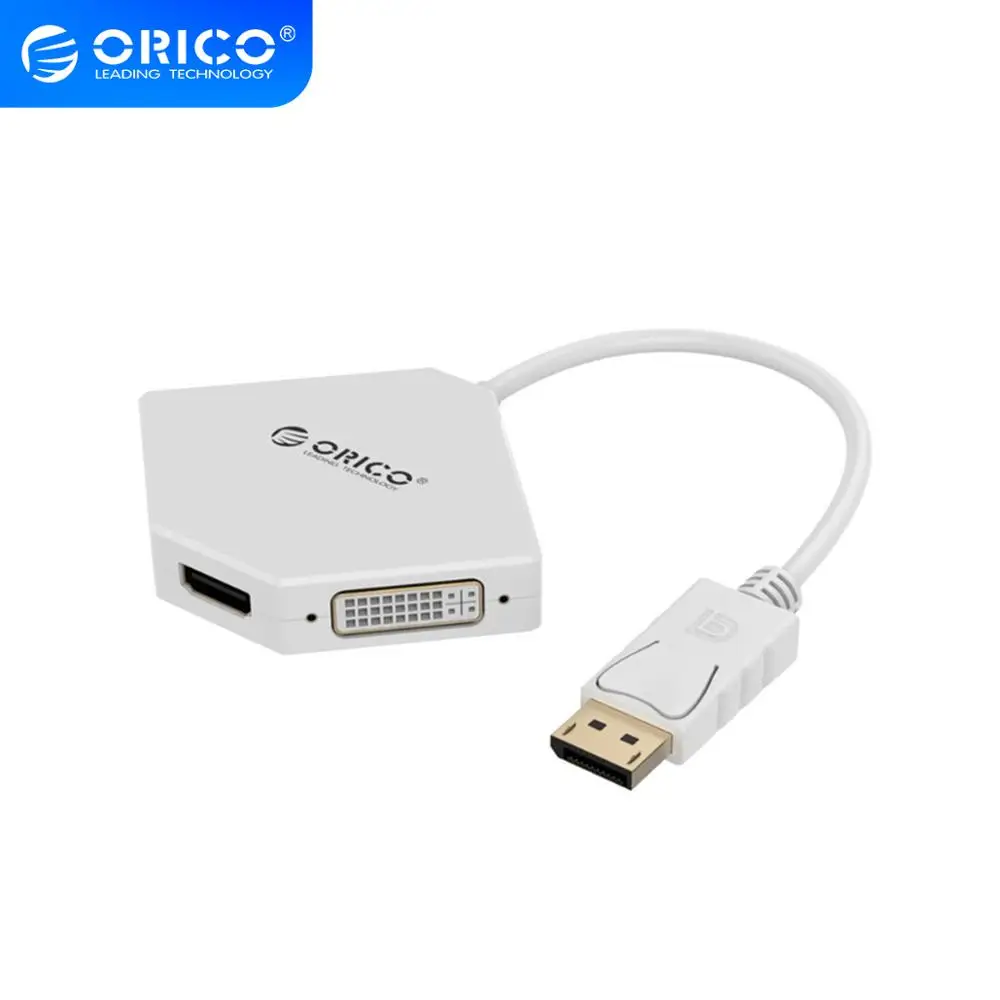 ORICO DP ToDVI VGA кабель 1080P папа мама порт для отображения видео аудио конвертер