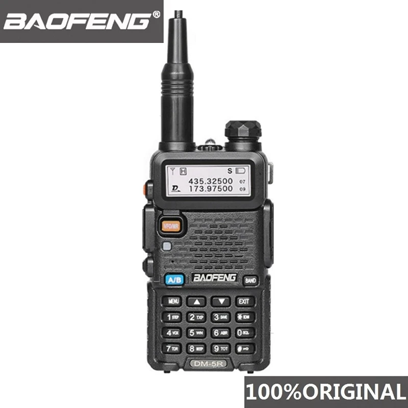 Портативная рация Baofeng DM 5R DMR приемопередатчик 5 Вт VHF UHF 136 174/400 480 МГц длительный