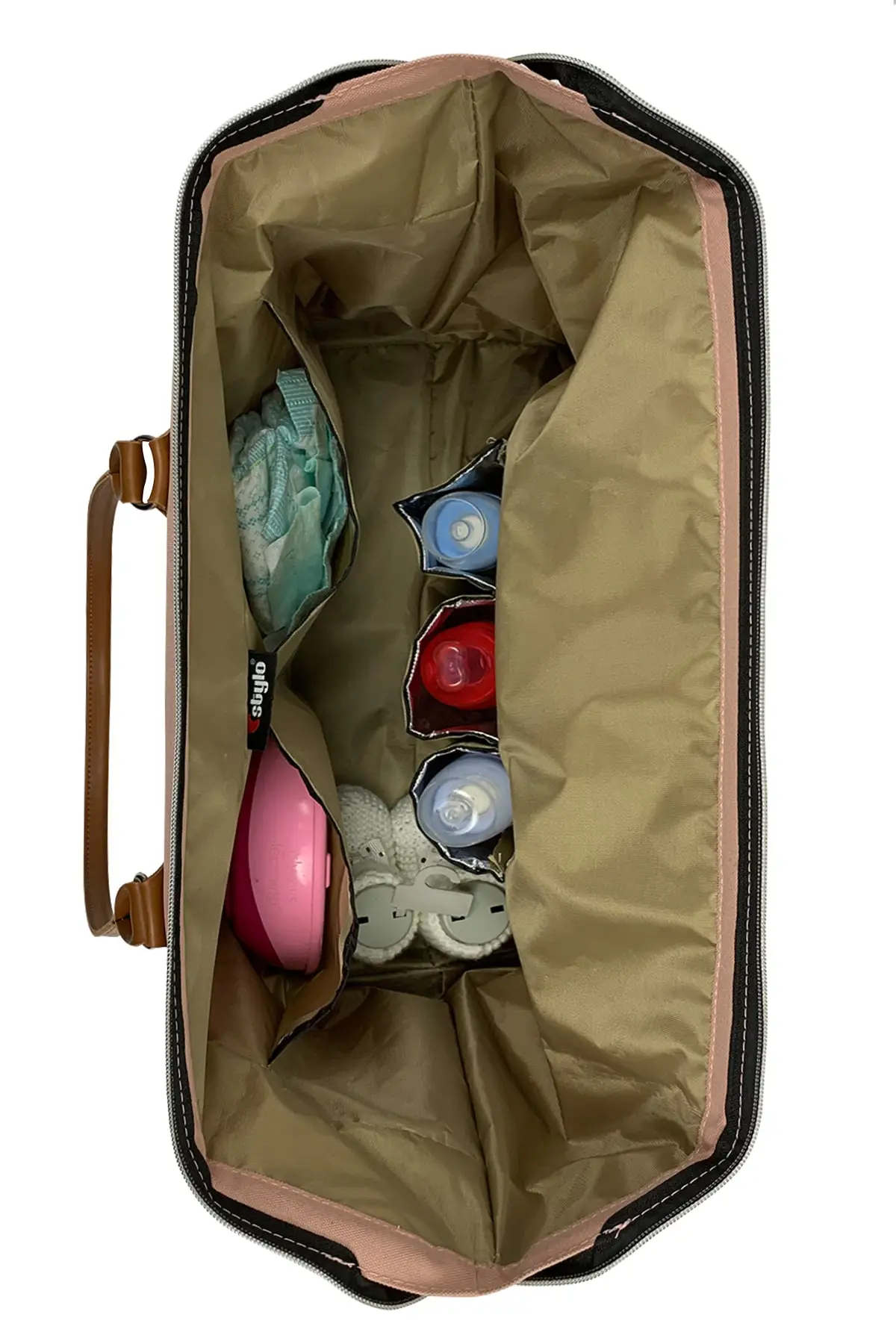 

2021 MOMMY Mother Baby Care Bag Tote Large Capacity Nappy Travel Nappy bag Women 'S Fashion Bag Organizer Baby Care Backpack