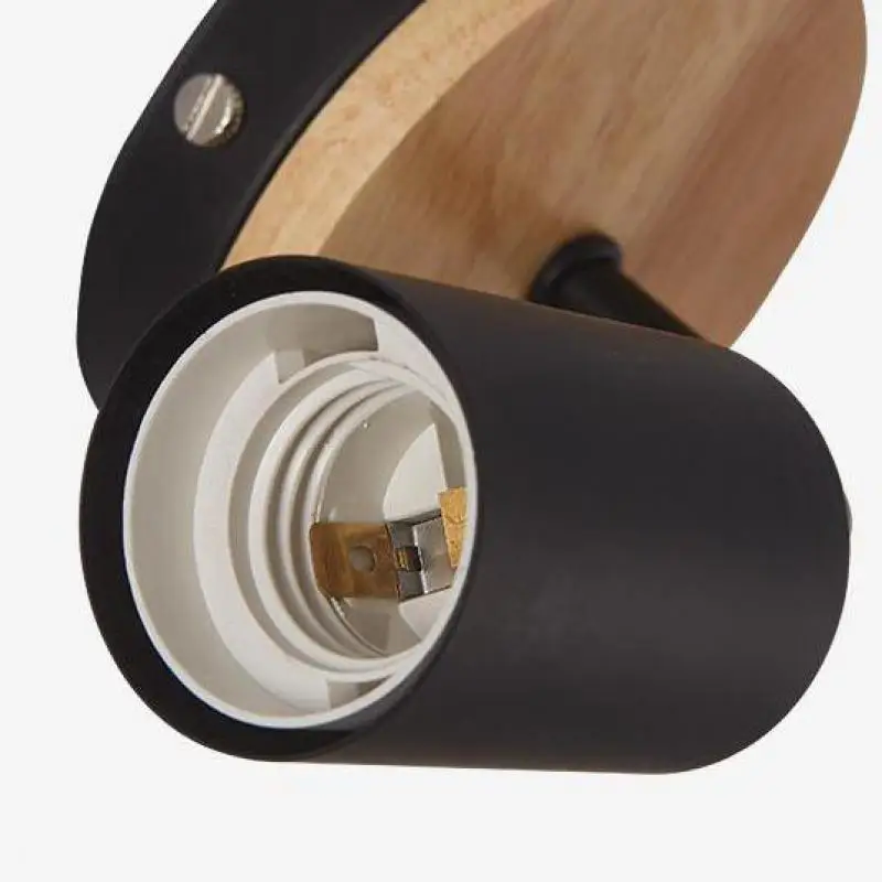 Современный деревянный настенный светильник бра Крытый s для домашний