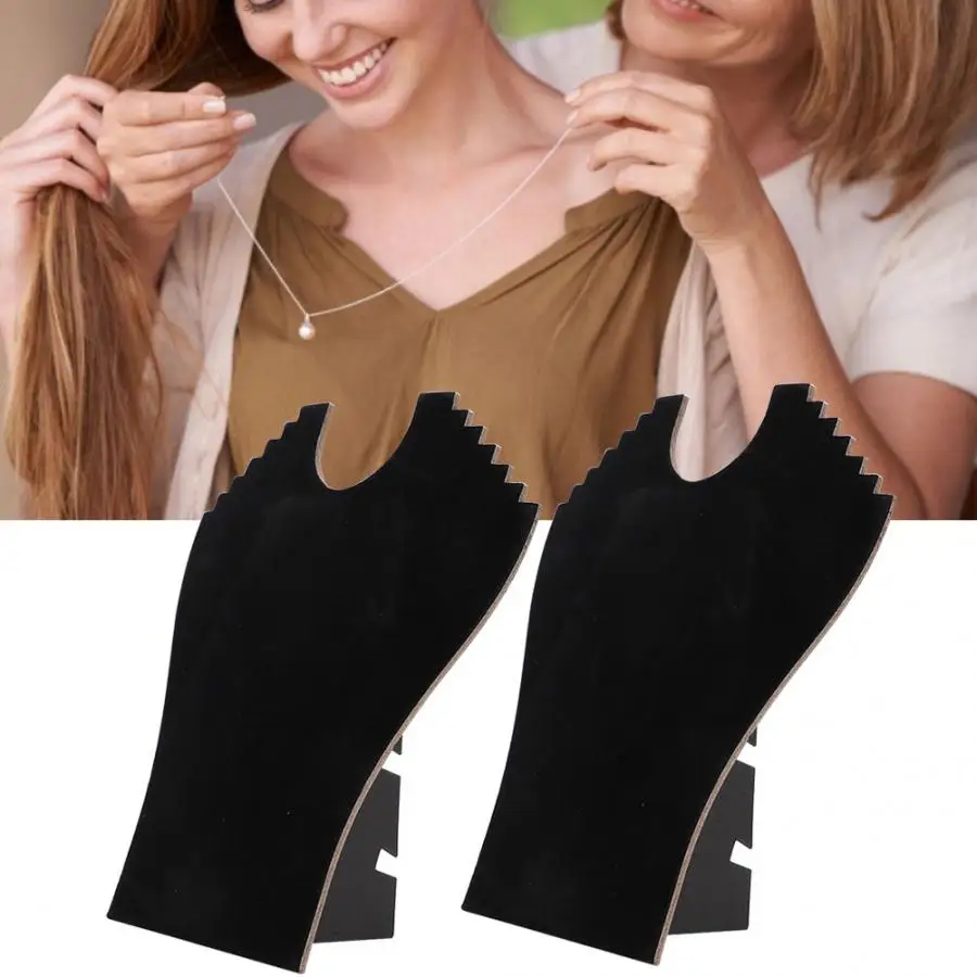 Веерообразный держатель для ювелирных изделий 2 шт. витрина браслетов ожерелий