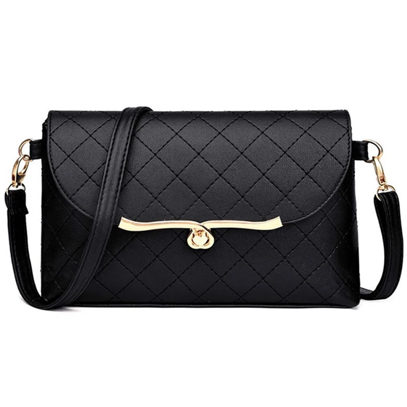 

2021 Fashion Elegant Peach Heart Lock Multifunctional Buckle Women Slung Casual Embroidery Thread Square PU Luxury Shoulder Bags